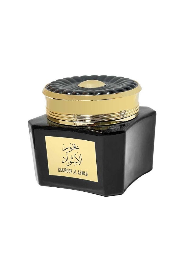 أرض الشيوخ بخور الأسود بخور عود 100 جرام - دخون عربي أصيل - Image 1